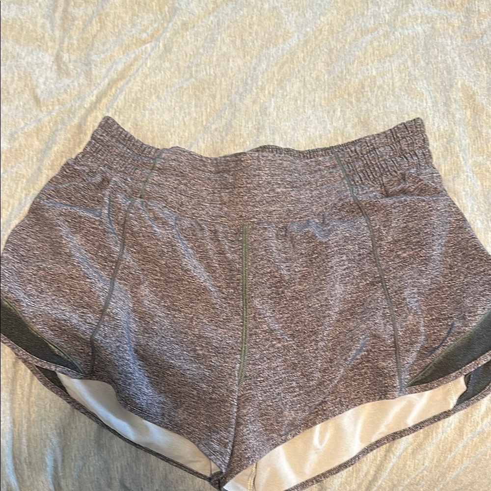 Lululemon Hotty Hot Shorts 4” Grey